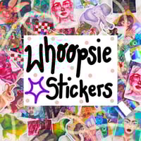 Image 1 of Whoopsie Stickers - Pack of 6