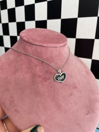 Black & Silver Cunt Necklace