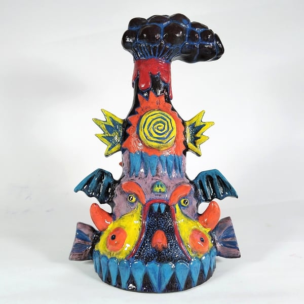 Image of IT BLOWS Ceramic Totem Head 