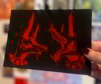 Image 1 of Bad Dog Small Foil Prints