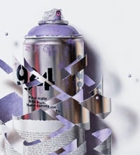 Image 4 of MTN 94 (Purple) - Original Painting
