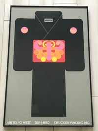 Image 2 of Original Tom Kamifuji Kimono Serigraph for Art Expo West, 1980 - Framed
