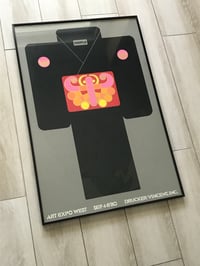 Image 4 of Original Tom Kamifuji Kimono Serigraph for Art Expo West, 1980 - Framed