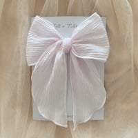 Pink Longtail Fable bow