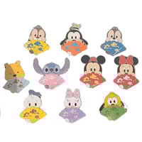 Image 2 of Disney Characters Folding Fans Mystery Pin Box