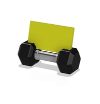 Image 3 of Dumbbell Card Holder – Power Up Your Desk! 