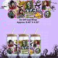 Beetlejuice Uv Dtf Wrap W0729