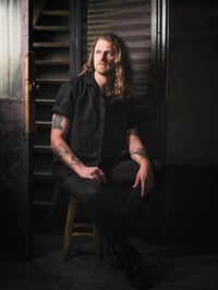 Image 1 of Chemise FERDINAND - Lin Noir - À La Commande