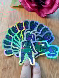 Image 1 of Holographic Punk Bunny Sticker
