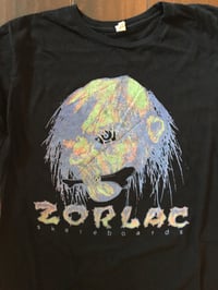 Image 1 of ZORLAC SKATEBOARDS SHIRT MENS SIZE LARGE 