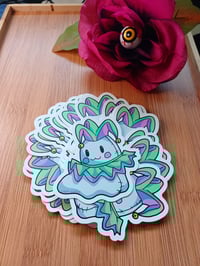 Image 2 of Jester Clown Ghost Sticker