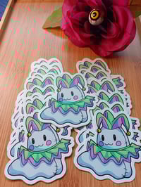 Image 3 of Jester Clown Ghost Sticker