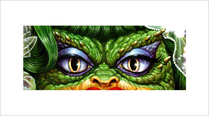 "Here Comes The Bride" - 9" x 5"  limited edition gicleé BLIND BAG