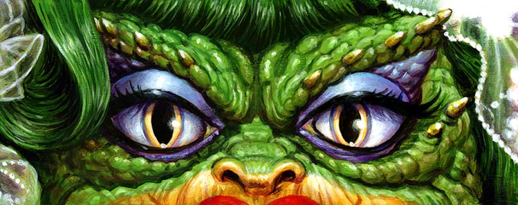 "Here Comes The Bride" - 9" x 5" limited edition gicleé BLIND BAG