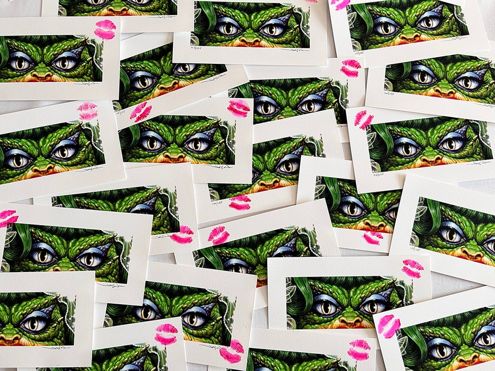 "Here Comes The Bride" - 9" x 5" limited edition gicleé BLIND BAG