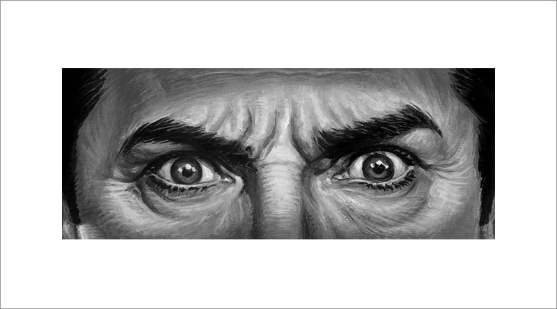 "Count Dracula" - 9" x 5"  limited edition gicleé