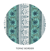 Image 7 of Topaz Border Pillowcase