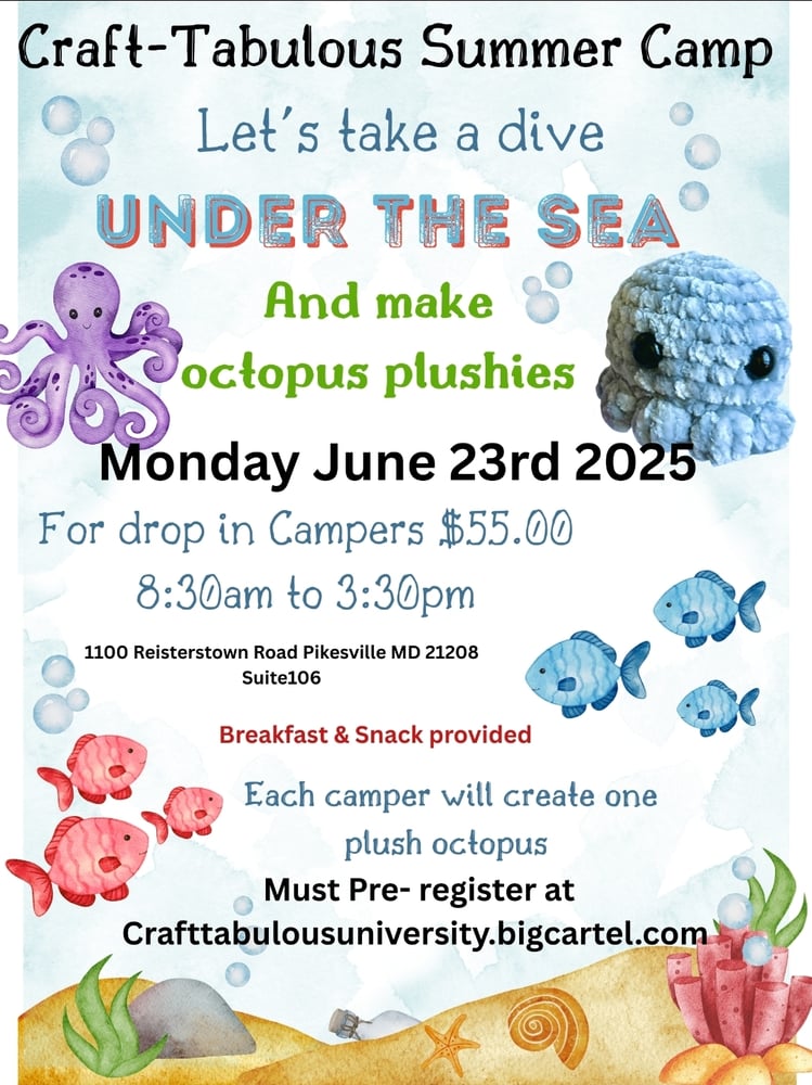 Image of Under the Sea drop in summer camp