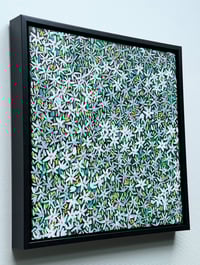 Image 2 of "Jasmine"; 12x12 Inches; Acrylic on Wood; Framed