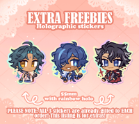 ADDITIONAL FREEBIES ✦ Genshin Impact