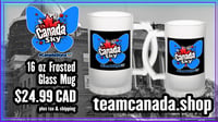 Image 1 of Team Canada- ADC-CanadaSky-Frosted Mug