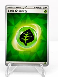 Basic Grass Energy (Holo) - 009 - Prismatic Evolutions - Near Mint