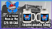 Image 1 of Team Canada-ADC-CanadaSky-Frosted Mason Mug