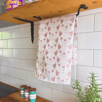 Image 2 of Kitchen Towel - Geometric Chifuafua｜100% Organic Linen｜Woven by Kläsbols
