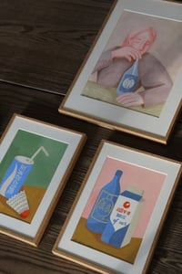Image 3 of Seoul Milk with a Friend | Limited Edition Fine Art Giclée Print