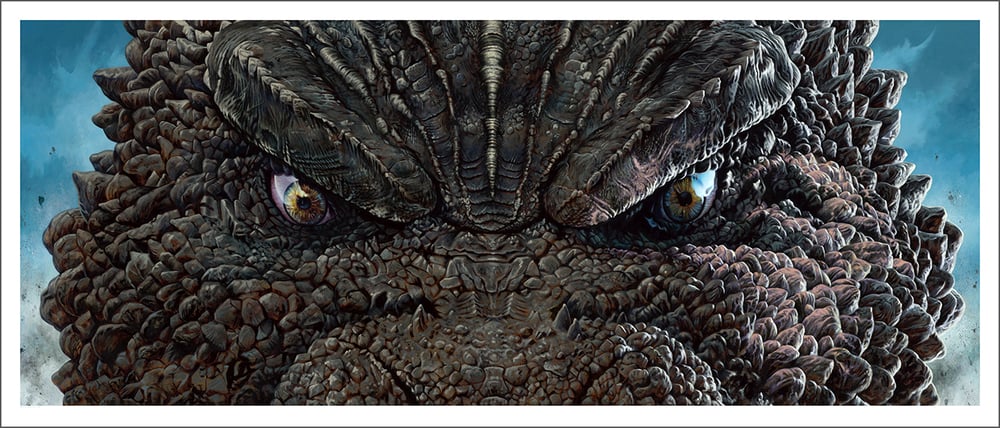 "Godzilla Minus One: Less Than Zero" - 56" x 24" printers proof gicleé