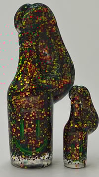 Have a nice day- chromatic dots/green face
