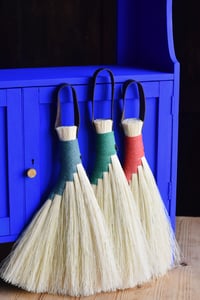 Image 1 of Turkey Wing Tampico Fibre Hand Brush Broom