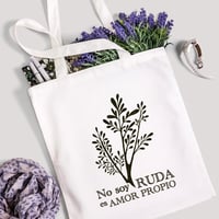 Image 1 of TOTE BAG “NO SOY RUDA ES AMOR PROPIO”