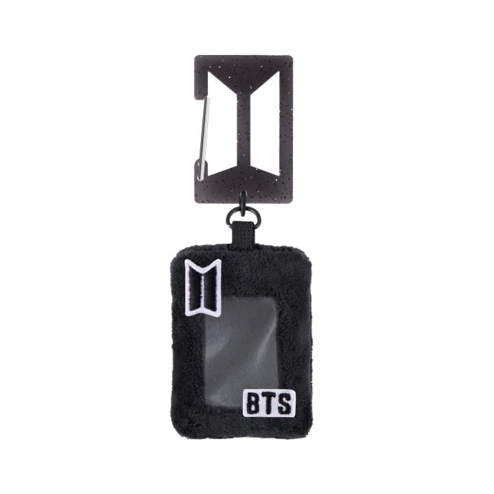 Image of [PRE-ORDER] BTS (Capsule Album Vol.1) Mini Photocard Holder & Carabiner Set