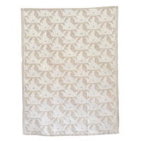 Image 1 of Kitchen Towel - Geometric Jack russell terrier｜100% Organic Linen｜Woven by Klässbols