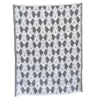 Image 1 of Kitchen Towel  - Geometric Dog ｜100% Organic Linen｜Woven by Klässbols