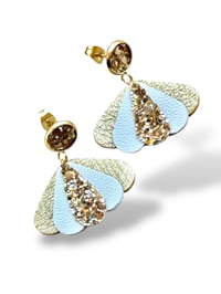 Boucles Ibiza petit - sunset blanc