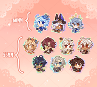 Image 2 of Solo Stickers ✦ Genshin / HSR