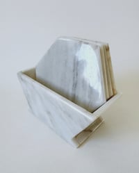 Image 1 of Vintage Stone Coaster Set