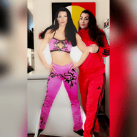 WWE Victoria Pink Gear Life-Size Cardboard Standup + Free Signed 8x10 