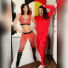 WWE Victoria Red Gear Life-Size Cardboard Standup + Free Signed 8x10