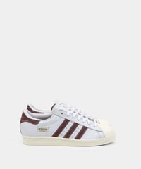 Image 1 of ADIDAS_SUPERSTAR 80 ADV :::CRYSTAL WHITE/SHADOW RED:::