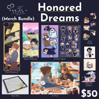 Image 1 of Honored Dreams (Merch Bundle)