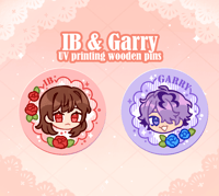 Wooden Magnet ✦ IB & Garry