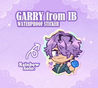 GARRY Holo stickers✦ RPG HORROR SERIE