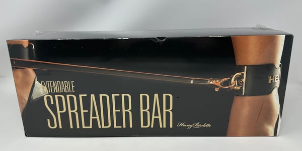 Image of  Honey Birdette Leather Spreader Bar Gold Hardware - NEW - Free Shipping