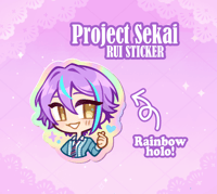 Rui Holo stickers✦ Project Sekai