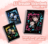 Image 1 of  Reusable Stickerbooks✦ Genshin Impact
