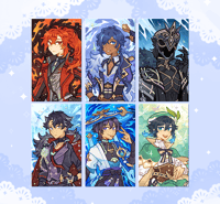 Image 2 of Foil raised cards ✦ Genshin Impact