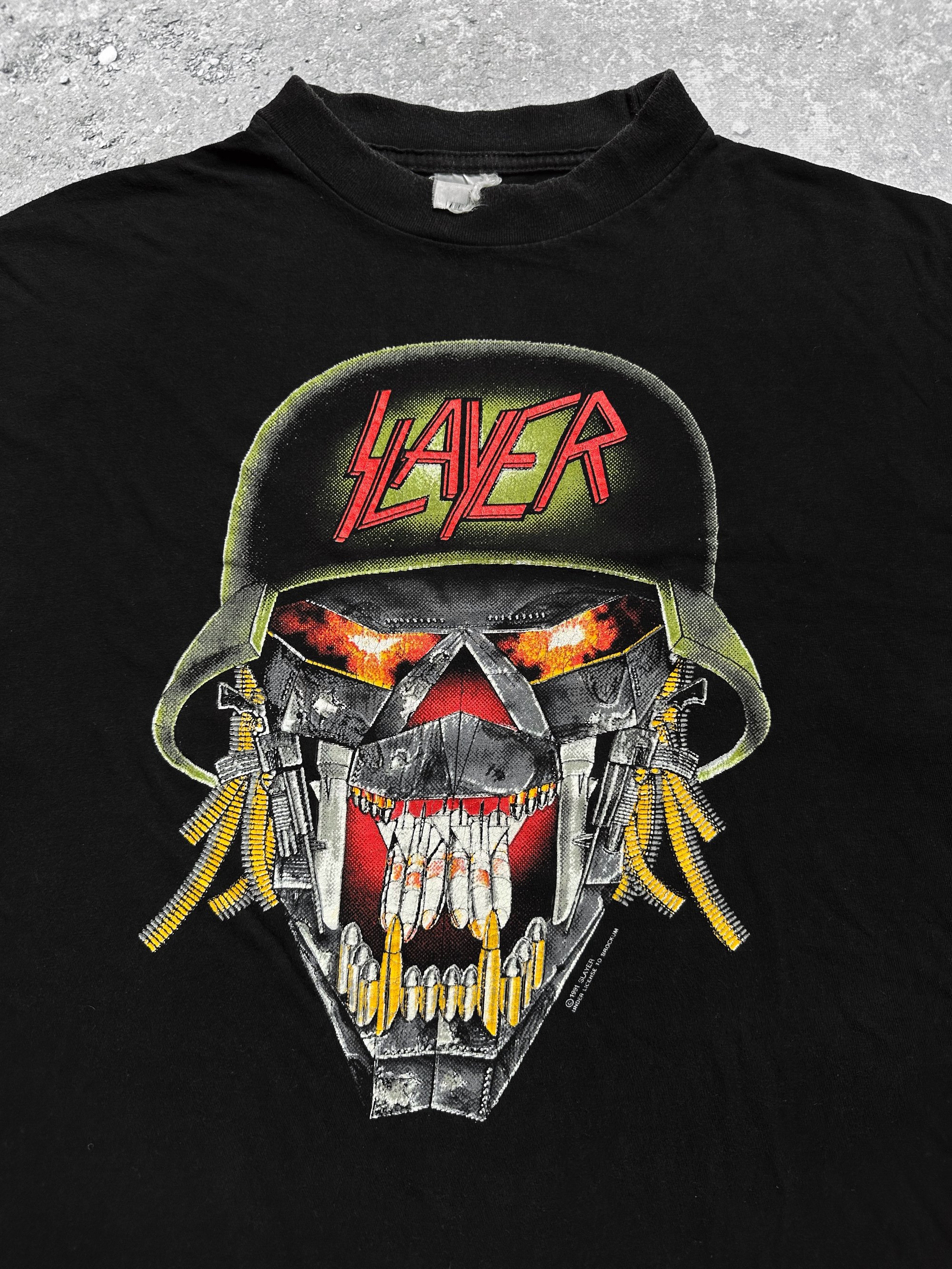 Slayer 1991 'Clash Of The Titans Tour' T-Shirt | NLVintage